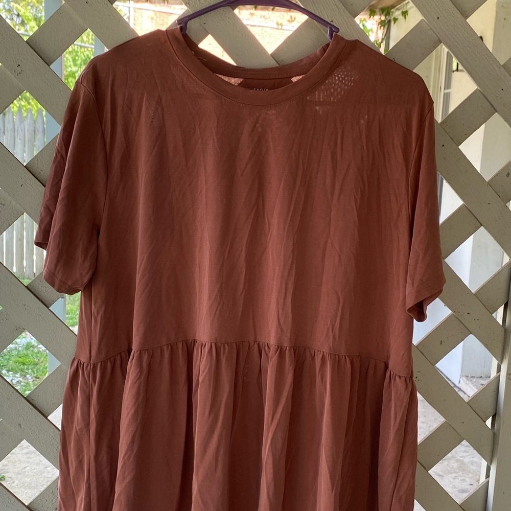 American Eagle peplum shirt